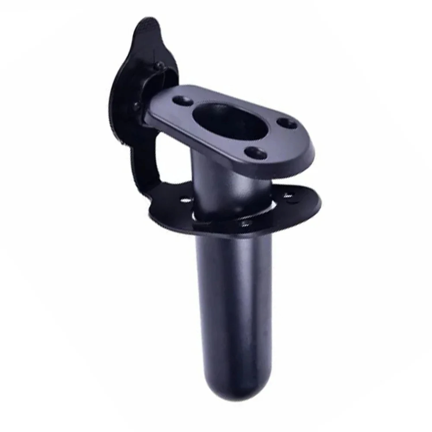 

1Set Plastic Flush Mount Fishing Rod Holder Gasket Kayak Boat Canoe Tackle Black