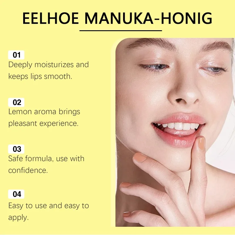 Vitamin E Honey Lip Balm Remove Dead Skin Moisturizing Anti Cracking Repair Nourishing Lipstick Beauty Lips Skin Care Product