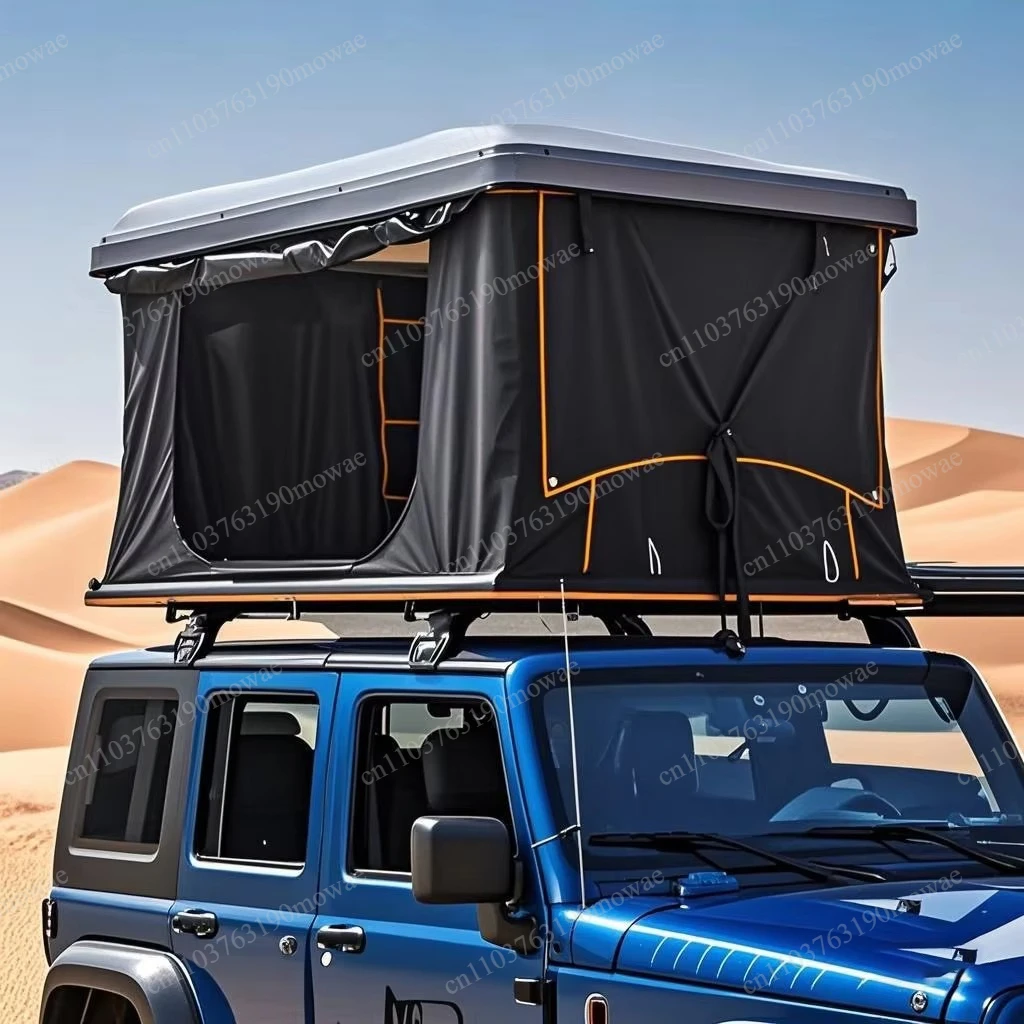 Dedicated Counter Double Car Shade Tent Quick Automatic Open Oxford Car Cover One Bedroom Aluminum Cab Roof Tent