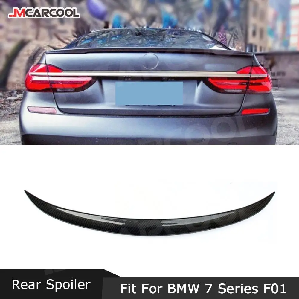 

Carbon Fiber Rear Spoiler Trunk Trim Wing for BMW 7 Series F01 F02 G11 G12 740i 750i 760i Spoiler 2009-2018 P Style Spoiler