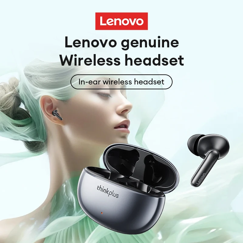 Lenovo-XT88 Fones de ouvido sem fio, fones de ouvido Bluetooth V5.3, baixa latência, jogos e música, fones de ouvido HD, nova escolha