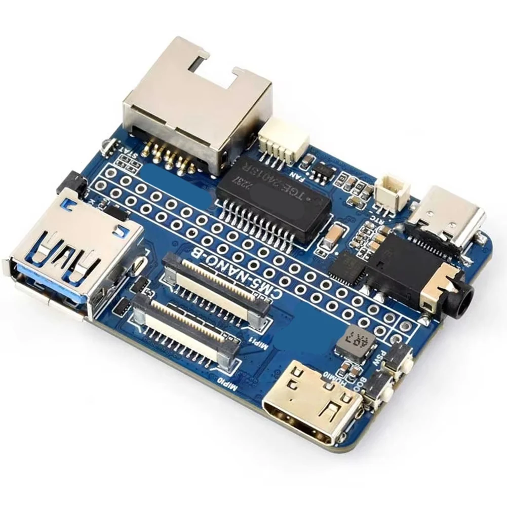 

CM5 Mini Base IO Board Raspberry Pi 40PIN Интерфейс GPIO для вычислительного модуля 5 CM5-NANO-B