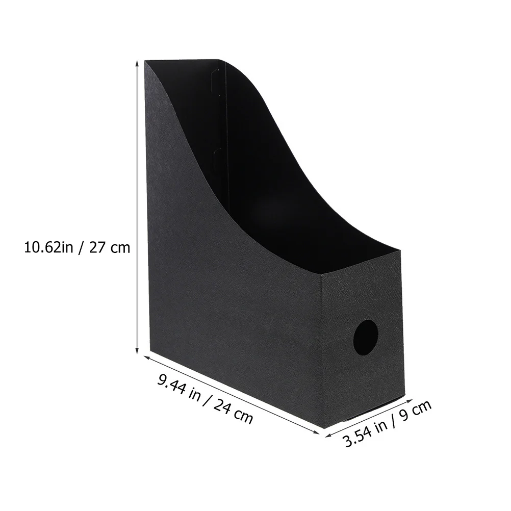 3 Pcs File Storage Box Top Dividers Office Folder Holder Organizer Simple Student Use