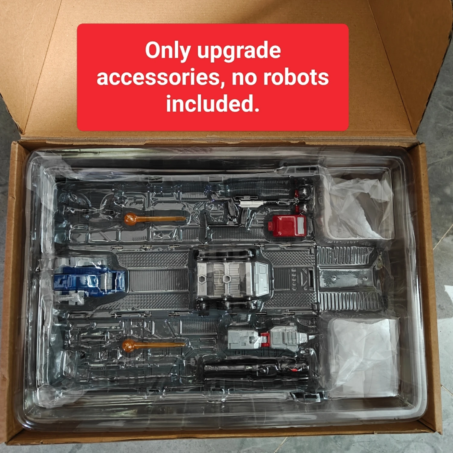التحول كما TOYS AS-09 AS09 طقم قطع غيار المقطورة لشخصية C-level AS-08 قائد Starscream