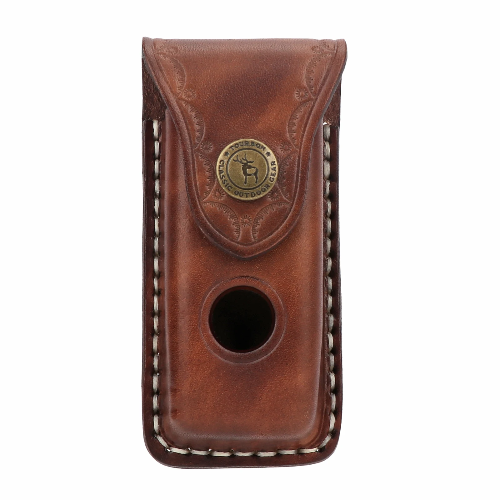 Tourbon EDC Leather Pocket Kni - Edc Carry Belt Leather 评论和价格