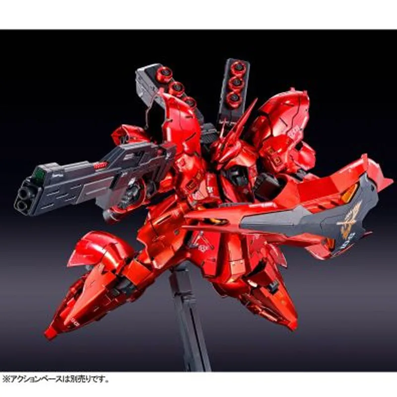 Bandai Original MODELL KIT GUNDAM RG Sazabi [Spezielle Beschichtung] 1/144 Anime Action Figure Montage Modell Spielzeug Modell Geschenke für Jungen