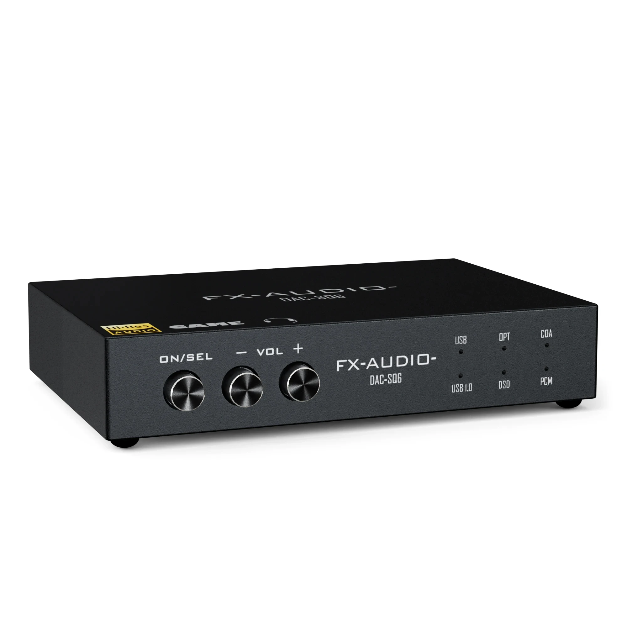 

Pre-order FX Audio SQ6 DAC HiFi Audio Decoder with DSD256 ES9038Q2M Chip 32Bit/384kHz Support Game Console/Microphone/Car Audio