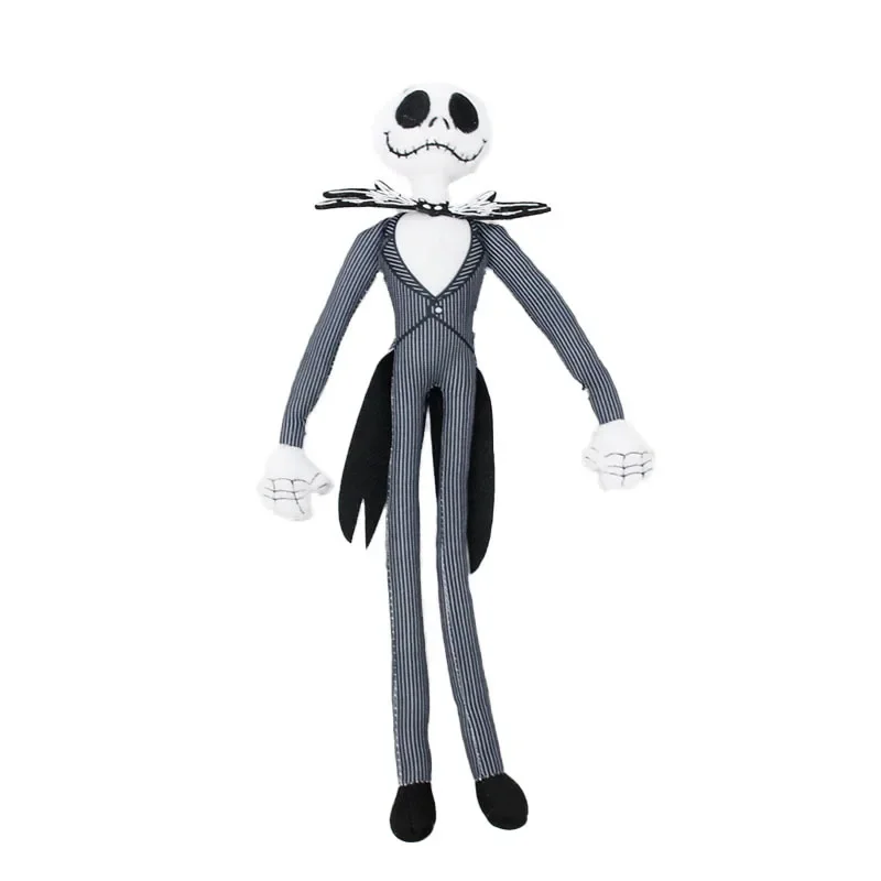 

50cm The Nightmare Before Christmas Jack Skellington Plush Toys Doll Skeleton Jake Plush Stuffed Toys for Children Gifts