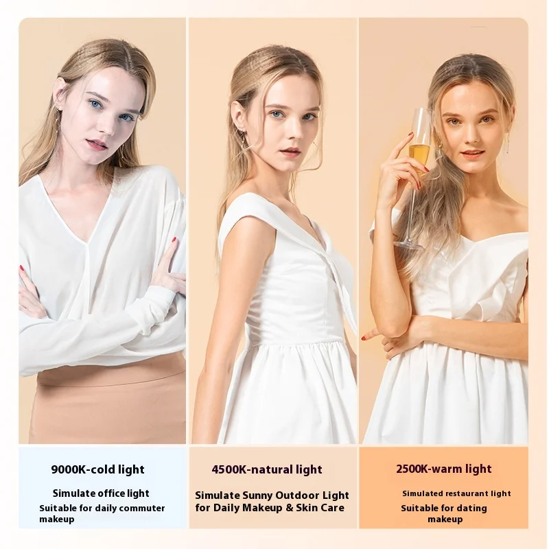 Original Portable RGB Fill Light Full-Color/Bi-Color Atmosphere Photography Light Custom Pocket Spotlight For Photography Volg