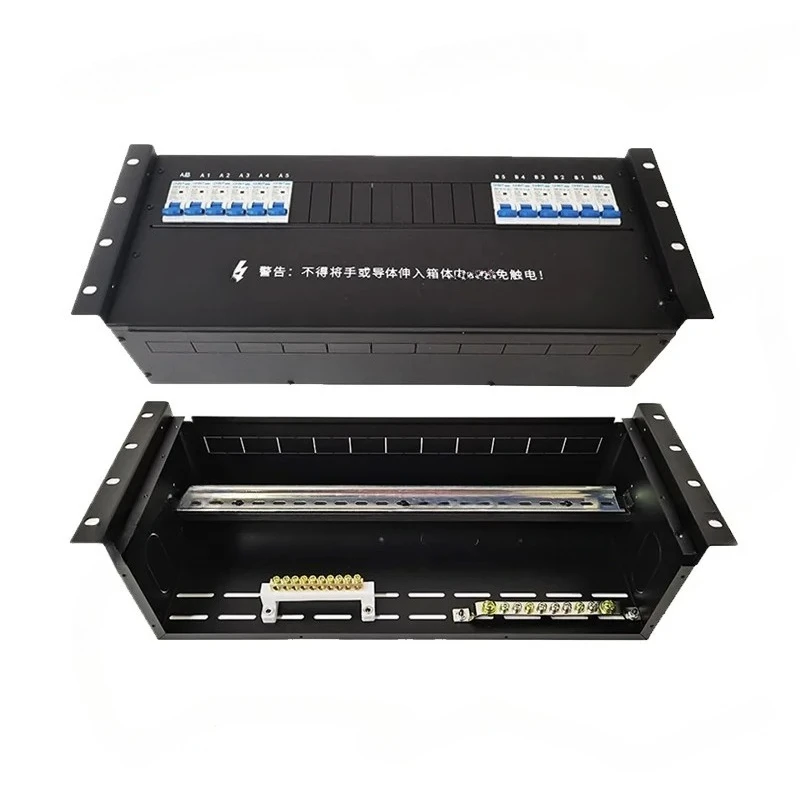 19 Inch Cabinet for 2U3U4U Rack Mount Power Distribution Unit Box Module Box Air Switch Rack for Transportation