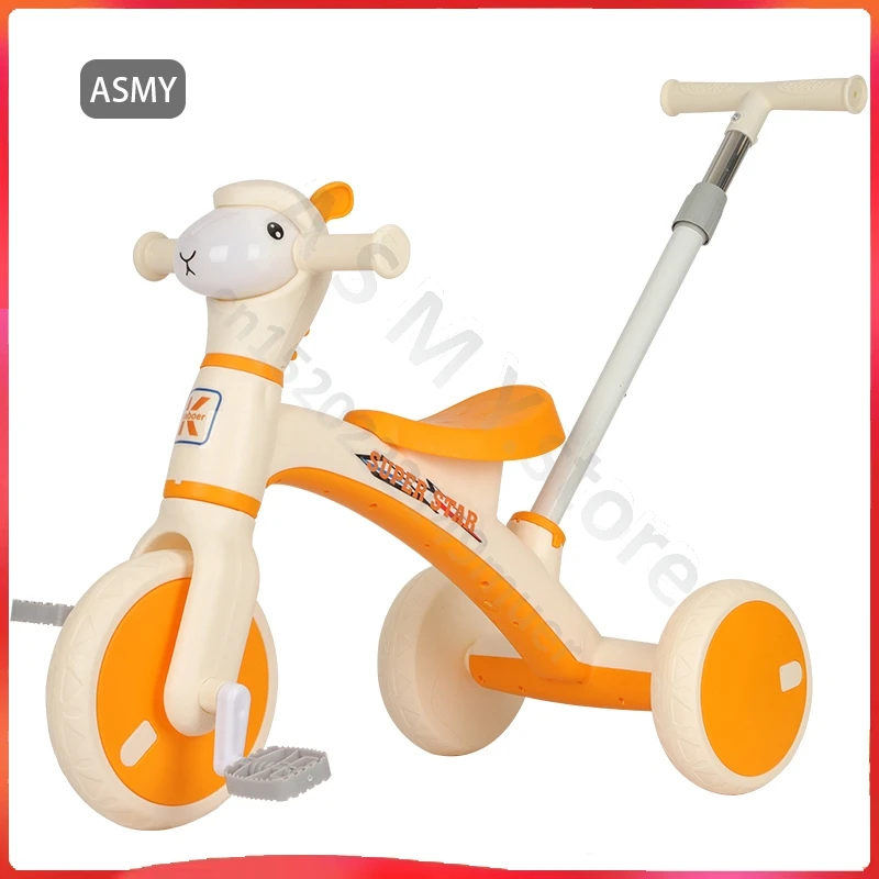 Children's stroller / three-wheeled bicycle pedal car / baby riding balance car / used for 1-8 years old