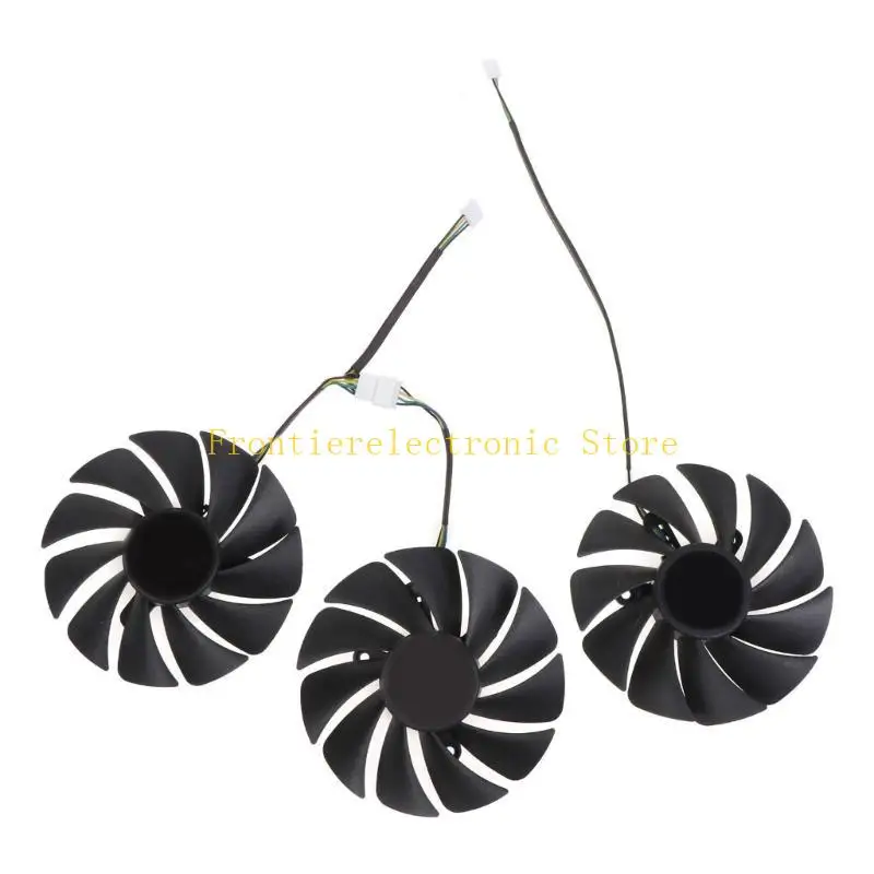 

G8DB VGA Fan for ZOTAC 3090 for Trinity 3080 AMP HOLO Graphics Card Cooling 4