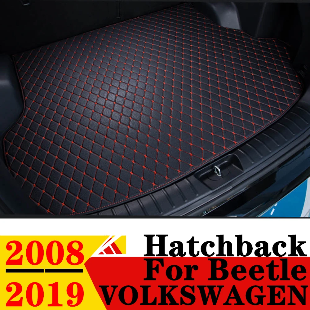 

Коврик для багажника автомобиля для Volkswagen VW Beetle Hatchback 2019 2018 2017 2016 2015 2014-2008, заднее покрытие для грузового автомобиля, подкладка для заднего багажника