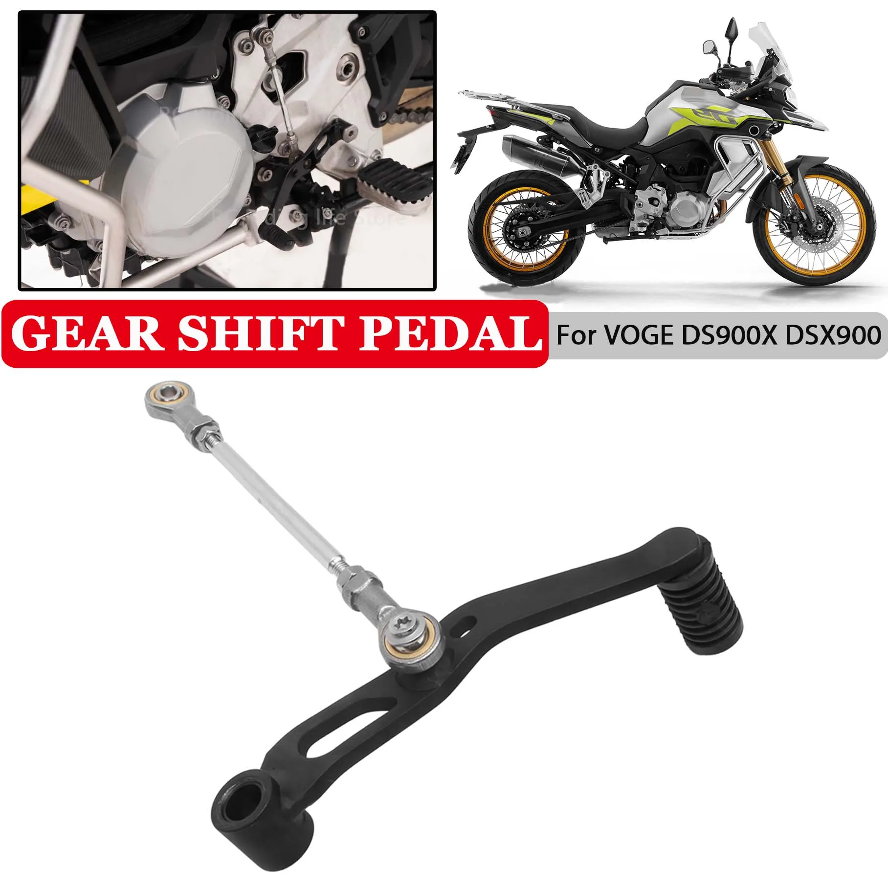 

Рычаг переключения передач мотоцикла, педаль переключения передач для VOGE DS900X DS900 X 900 DSX 900 900DSX DS900X DS 900X 900 2024 2025, аксессуары