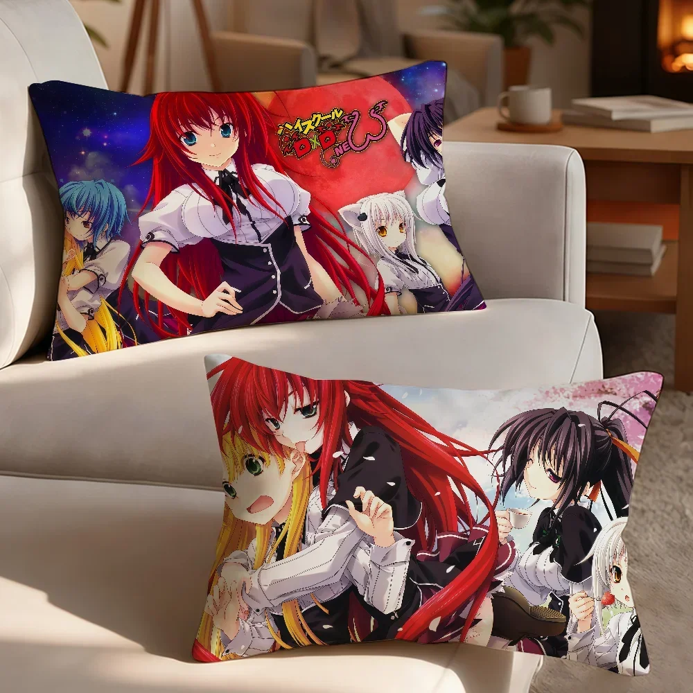 Anime H-High School DxD R-Rias Pillow Case Suitable For Decorating Homes Bedrooms Children Room Sofas And Other Places