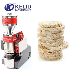 Automatic popped puffing rice cake making machine