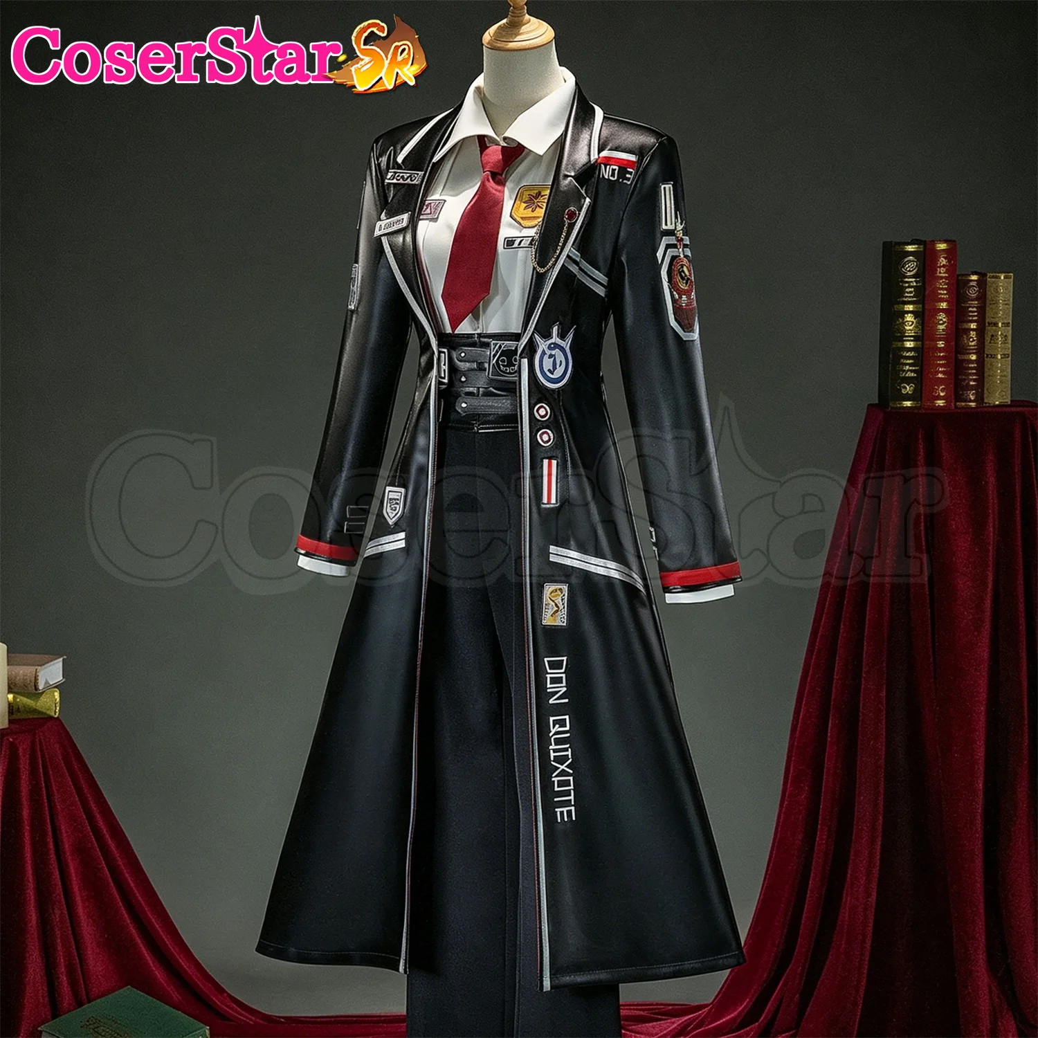 

CoserStar-SR Limbus Company Don Quixote Cosplay Costume Outfit Halloween Carnival Anime Game Role Play Uniform