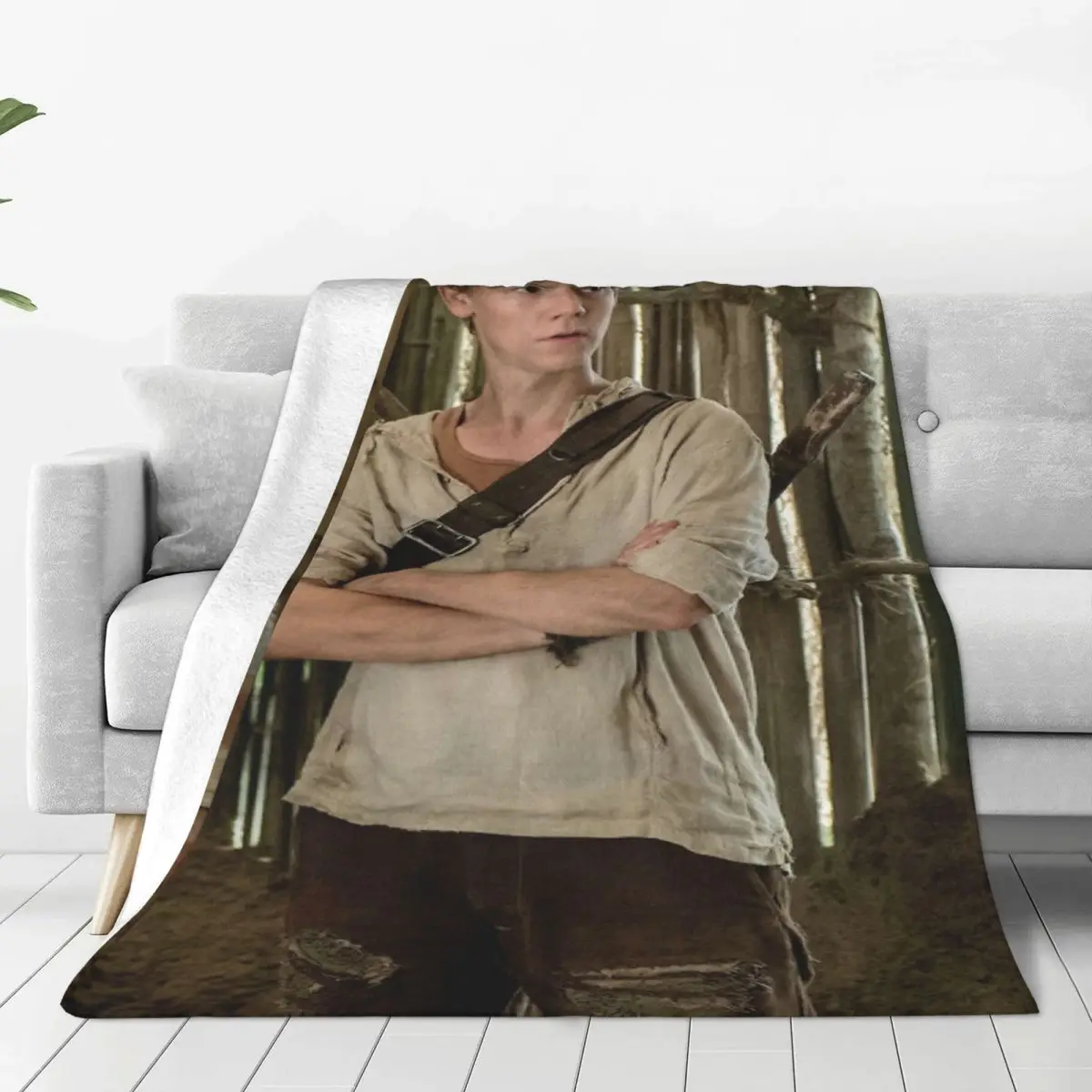 The Maze Runner Blankets Newt Super Soft Novelty Plush Throw Blanket For Bedroom Picnic Flannel Bedspread Bed Cover