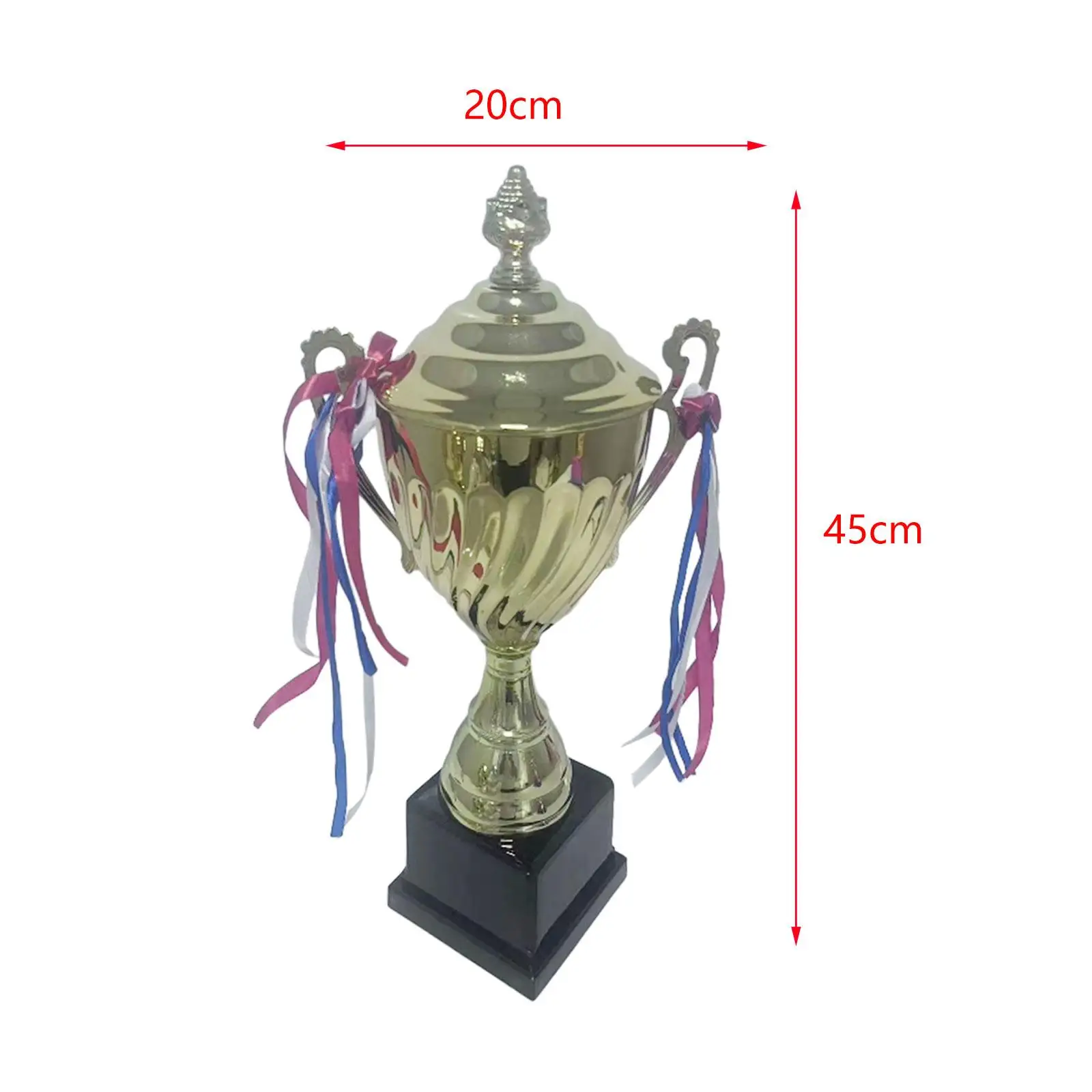 Custom Keepsake Trophy Cup Gold Metal Football Award for Soccer Tournament Champion League Prize Decoration