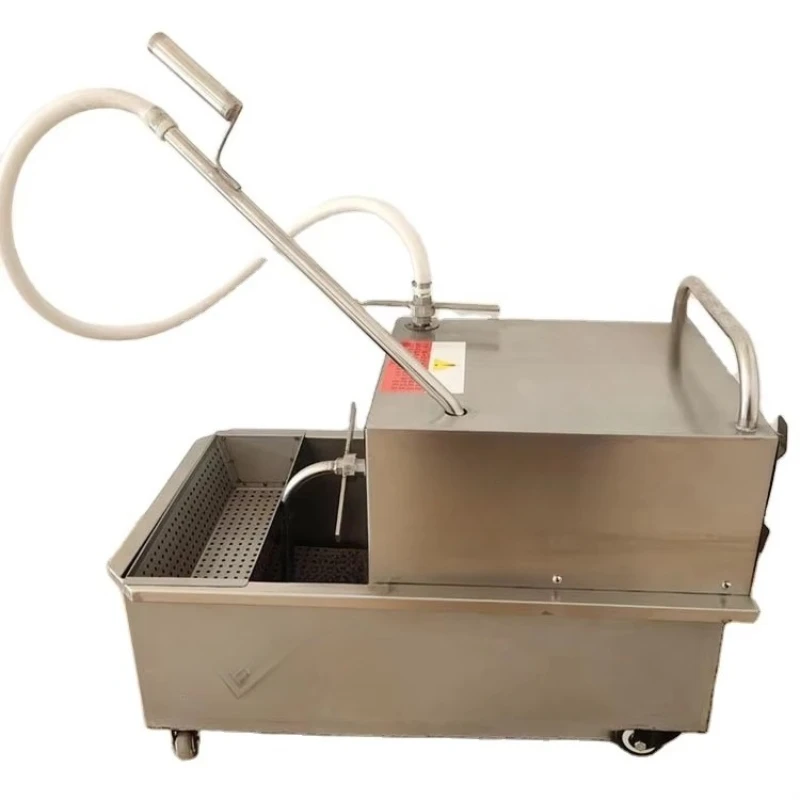 

Restaurant Kitchen Fast Food Equipment Oil Filter Car Stainless Steel Fryer Cooking Oil Filter