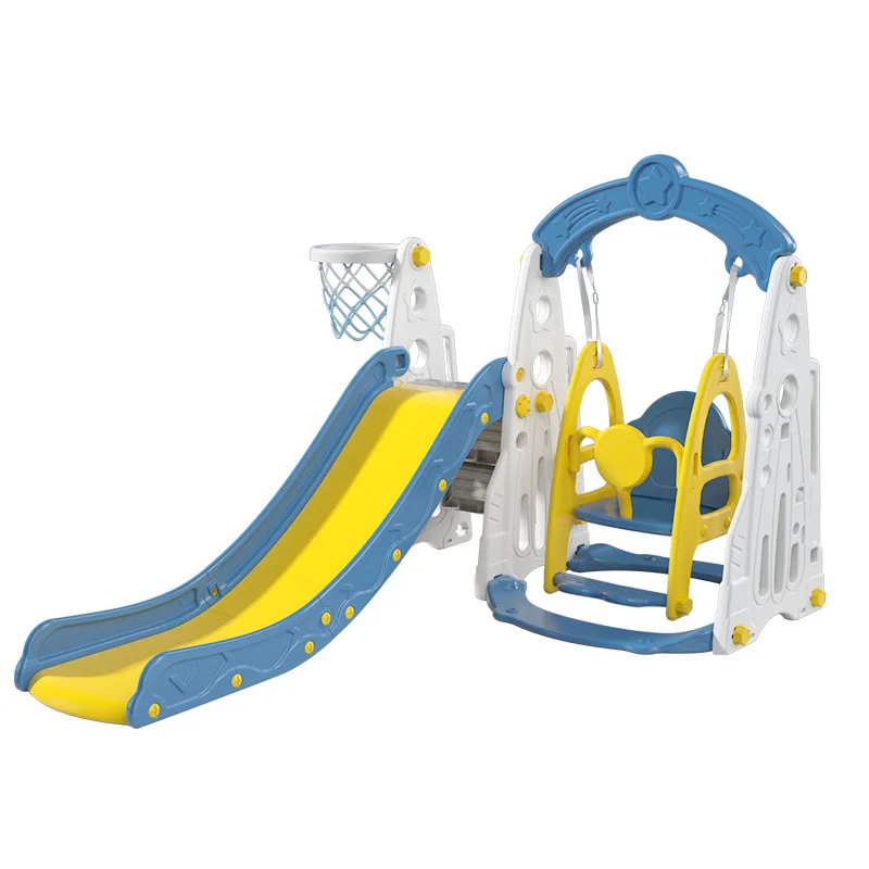 

Children's indoor multi-functional slide swing combination baby home gift