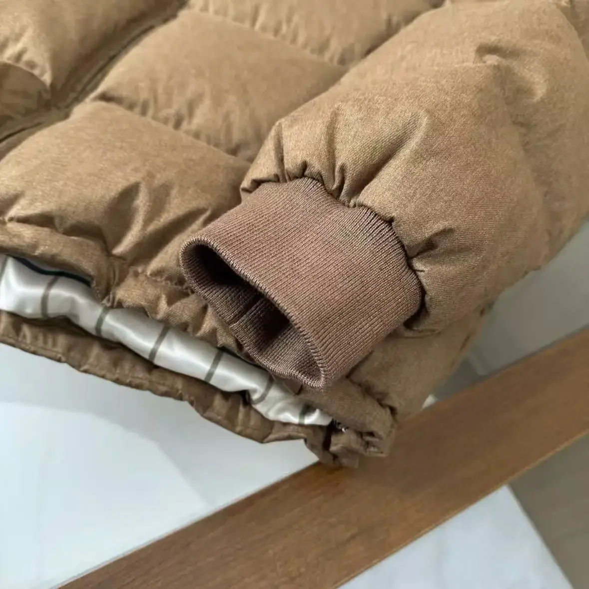 سترة LP Old Money Wind ذات ياقة واقفة وأسفل #4