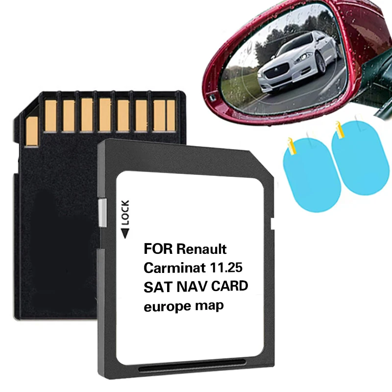 

2024 Carminat Europe Maps 8201753026 for Renault Megan Clio Laguna Scene Version 11.25 Sat Nav GPS Navigation SD Card 8GB