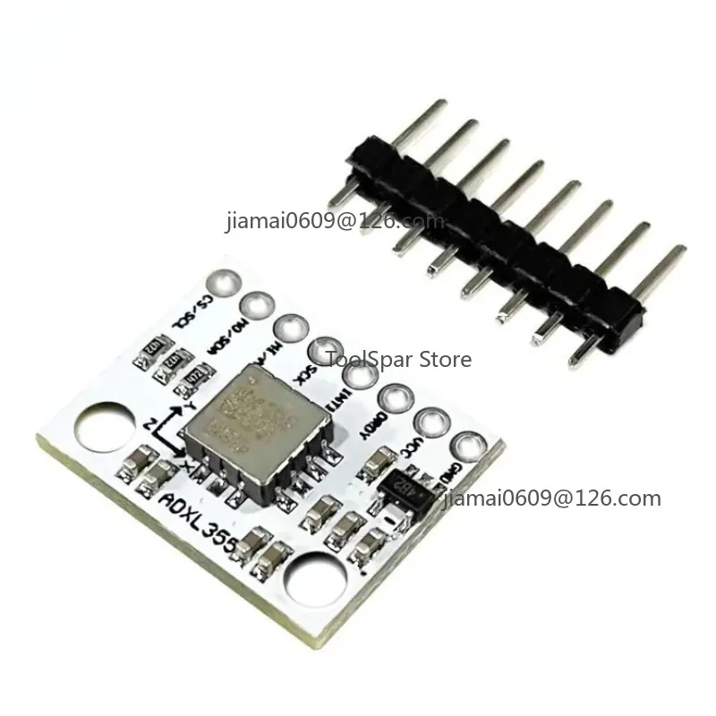 ADXL355 Triaxial Accelerometer Sensor Module Industrial Grade Low Power Digital Output With Temperature Sensor