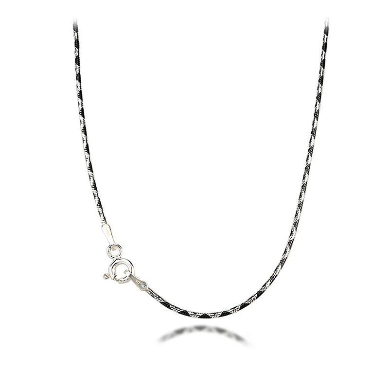MIQIAO Silver 925 Italy Torques Chain Necklace Woman Trend 2024 Real Choker Jewelry Two Tone Female Luxury High Quality Fine