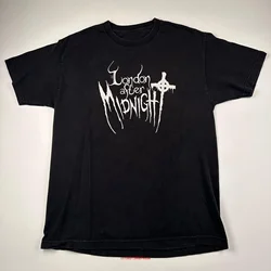 Vintage 2000s London After MidnighT T Shirt Large long or short sleeves