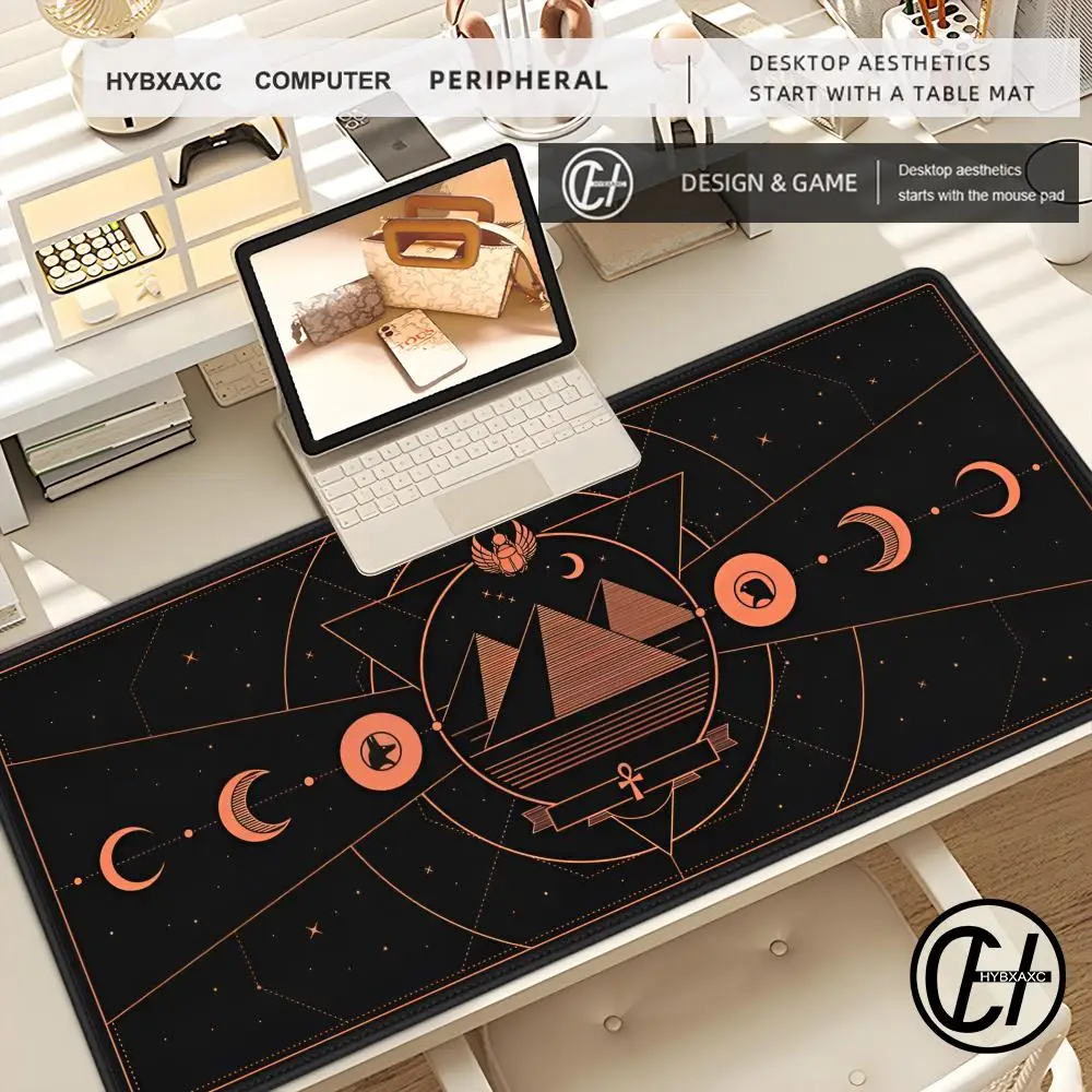 

Mouse Pad Mystery Constellations Desk Mat Computer Pads Tarot Card Kawaii Mousepad Gamer HYBXAXC Cute Mouse Mat Rubber Pad XXL