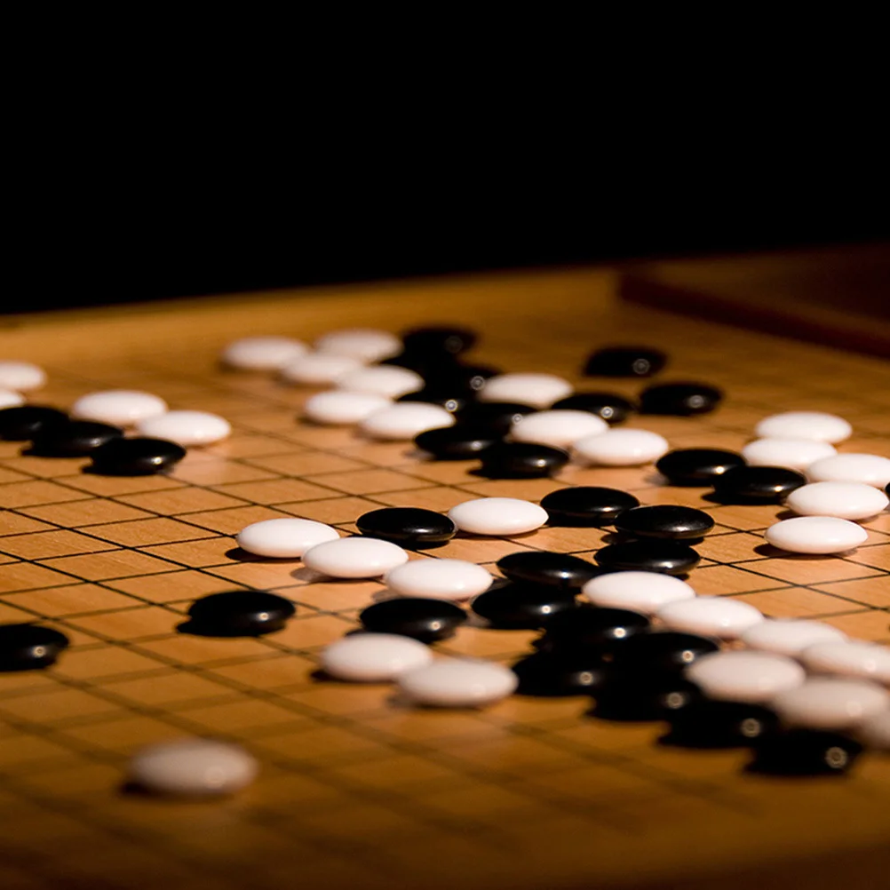 

1Set Premium Ceramic Go Chess Pieces Creative Educational Playthings Accessories Durable Safe Longterm Use Children Thinking