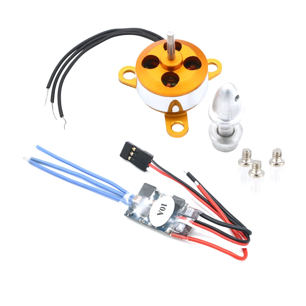 A1504 2200KV 2700kv 2900KV 3200KV 9G Micro Bürstenlosen Motor W/Halterung mit 10A ESC Für RC Drone Flugzeuge Copter Quadcopter UFO