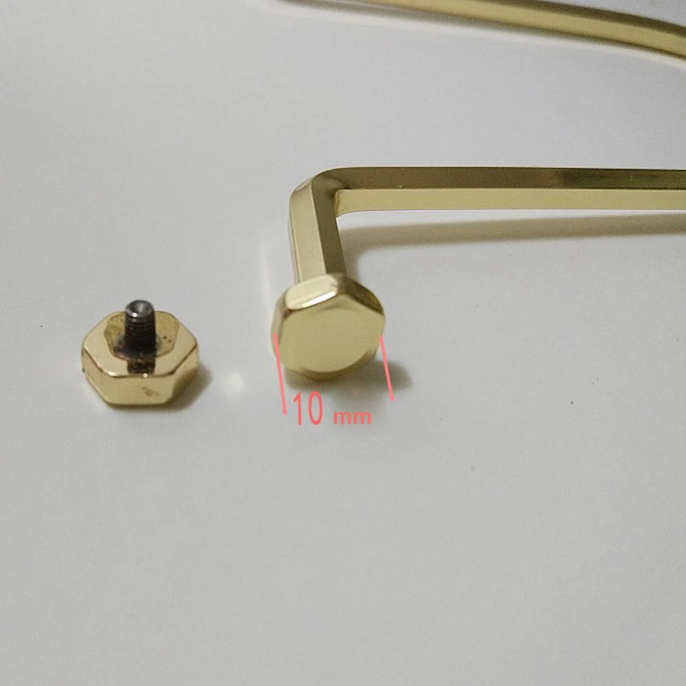 

2Pcs Shape Handles Delicately Designed Fashion Straps for Bag Repair DIY Craft Projects Premium Handle Repair