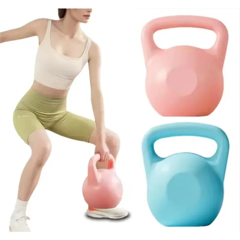 2–8 kg weiche, mit Wasser gefüllte Kettlebells für Heimfitness, gewichtliche Kettlebell, Sport, Yoga, Hüfte, tiefe Kniebeugen, Gewichtsverlust, Übungsausrüstung