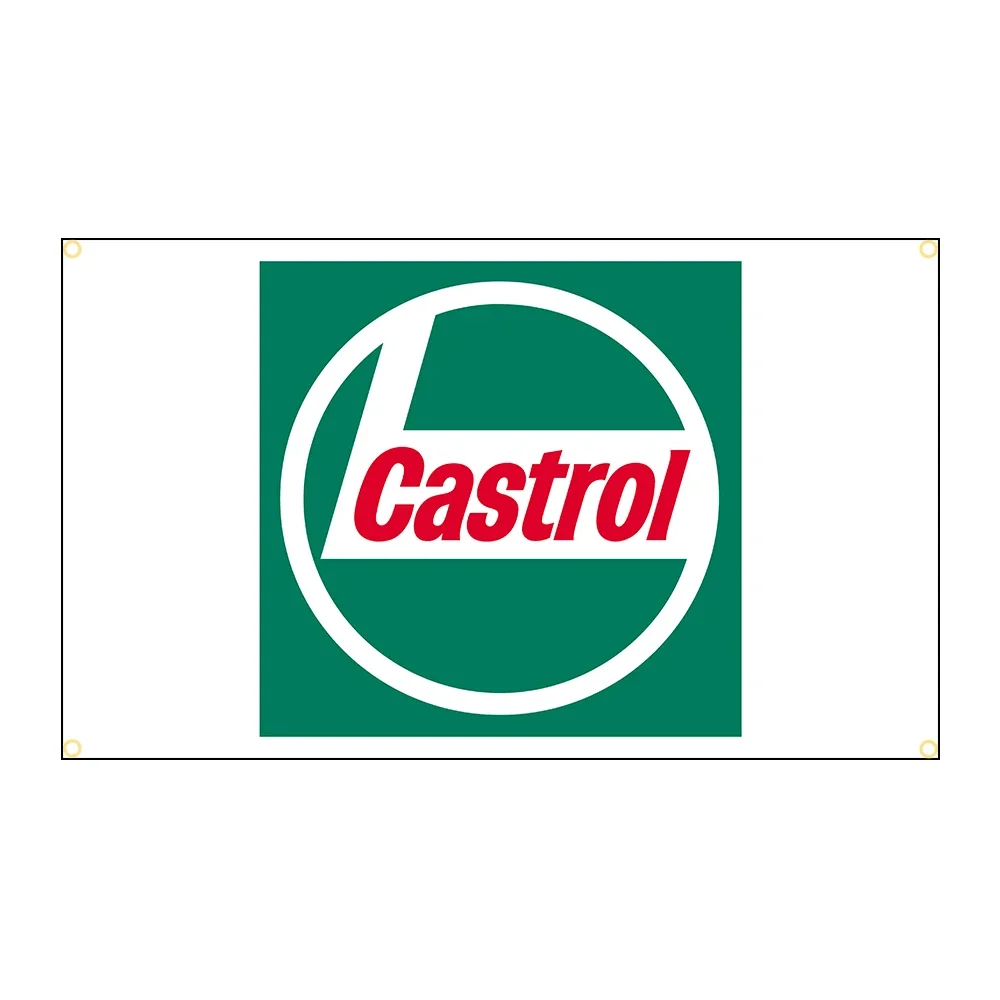 castrol castrols Car Flag Flags Polyester Printed Banner For Decoration