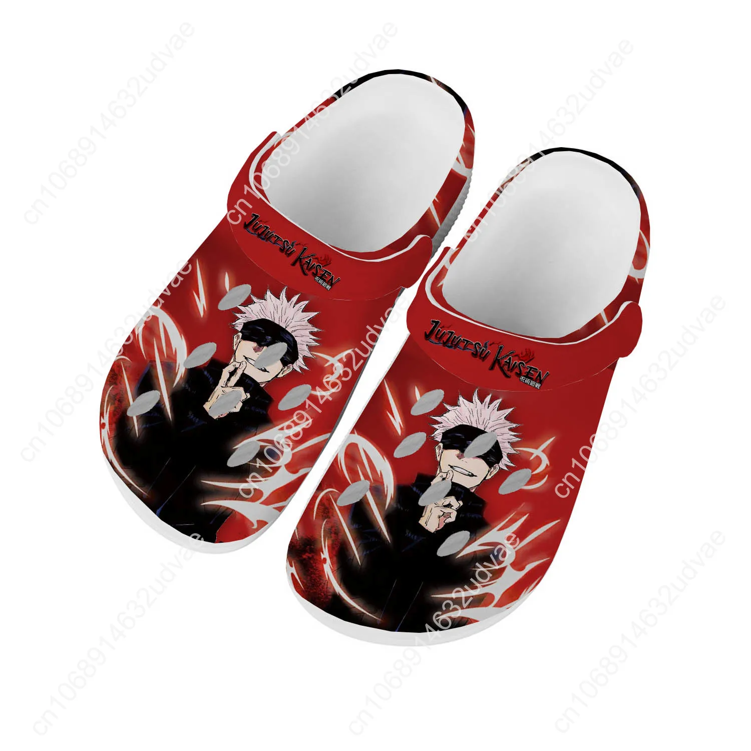 

J-Jujutsu K-Kaisen Sandals Men Women Teenager Satoru Gojo Fashion Water Shoes Garden Breathable Comfort Beach Clog Slippers