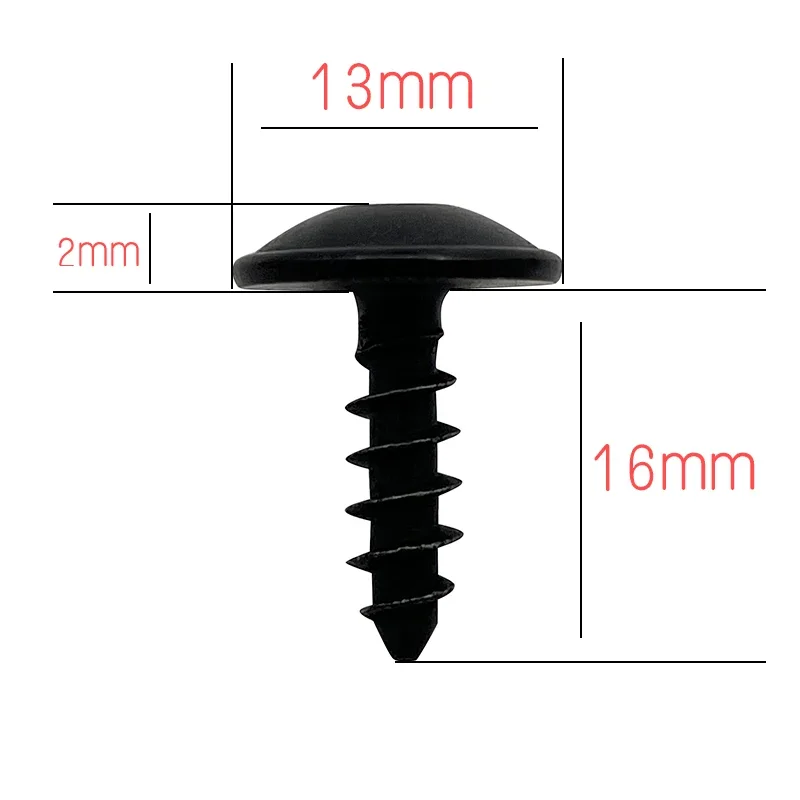 N 907 750 01 for Audi Volkswagen Blade Lining Fixing Screws Mudguard Screws Internal Hexagonal Self Tapping Bolts N90775001