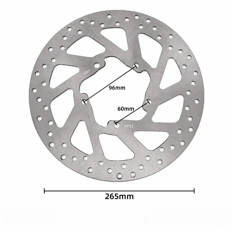 265MM 5 Hole Motorcycle Front Brake Rotors For Yamaha Byson150 Brake Disc Replacement Parts