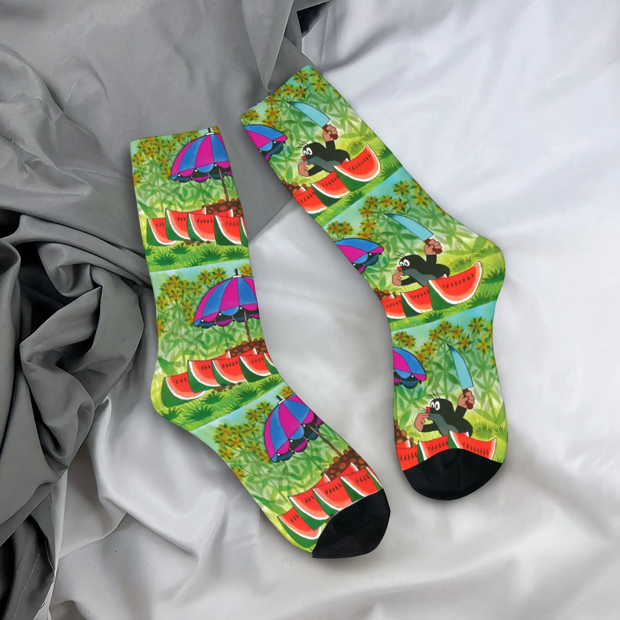 

Мужские и женские теплые модные носки Custom Hot Comic K-Krteks M-Moles Movie Dress Socks