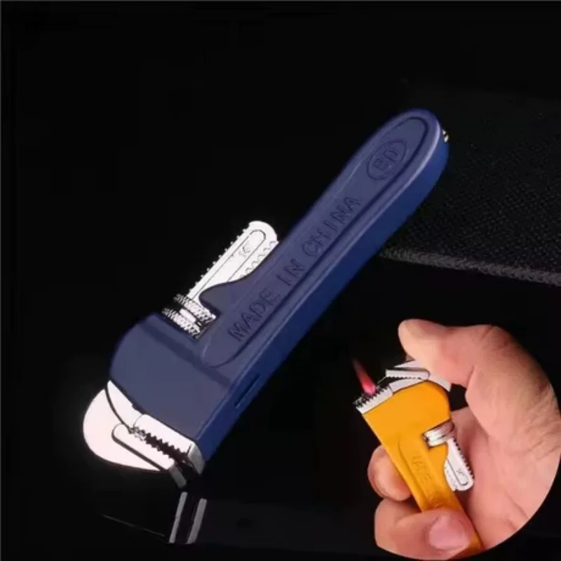 

Wrench Mini Funny Gas Lighters Unusual Lighters Cigarette Cigar Pipe Gadgets for Men Gift Smoking Accessories
