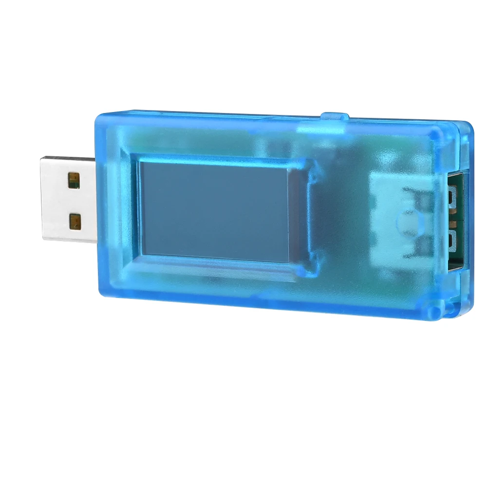 Charger Power Tester Dual USB Port monitor daya Real-Time layar LCD Support QC2.0 QC3.0 dll protokol pengisian cepat