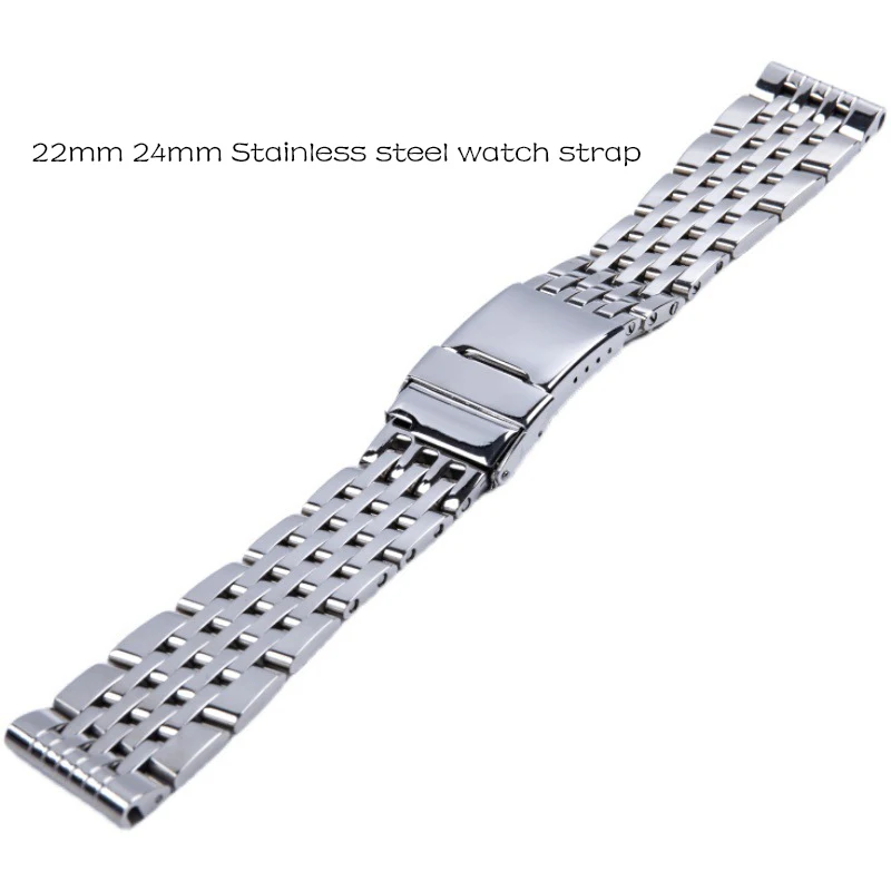 22mm 24mm Stainless steel watch strap For Breitling Super Ocean Avenger Blackbird reconnaissance aircraft aviation timing