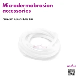 Microdermabrasion parts Accesories Premium Silicone Hose tube line for dermabrasion machine use