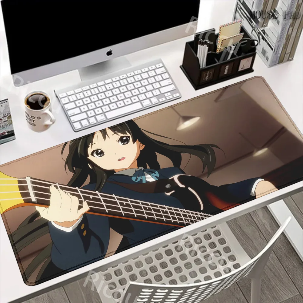 

Anime K-ON! XXL Keyboard PC Rubber Mouse pad Mice Mat Anime Table Mat HD Print Game Lock Edge Mousepad Desktop Decorative Mat