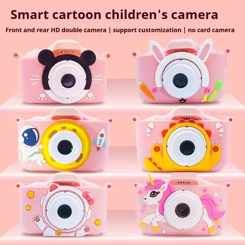 Kids Camera for Children 8MP HD Cartoon Camera 1080P Video Recording Countdown Shotting Auto Focus 32GB Funny Games Kid Toy Gift