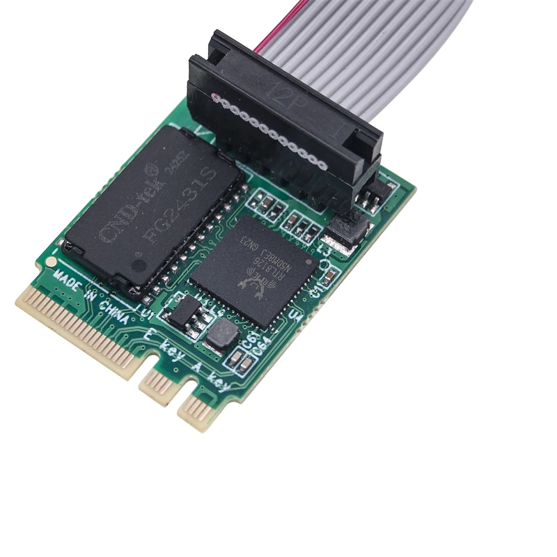 新しい 5Gbps ネットワークカード M2 M.2 A+E キー RJ45 Com ポート Lan カード NIC RTL8126 チップ 5G ギガビットイーサネットネットワークアダプタデスクトップ用