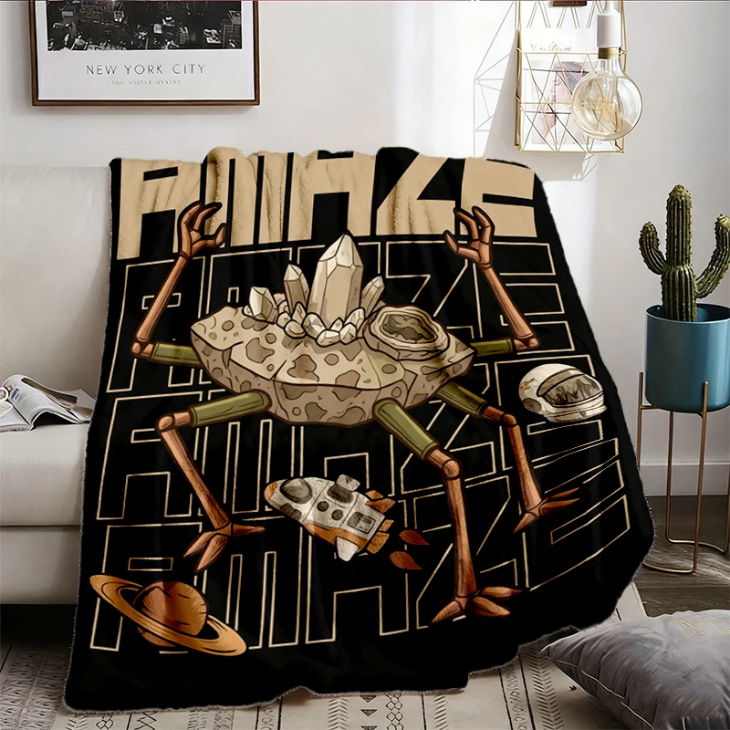 Rocky Amaze Comfort Flannel Blanket, Hail Mary Book Inspired Flannel Throw