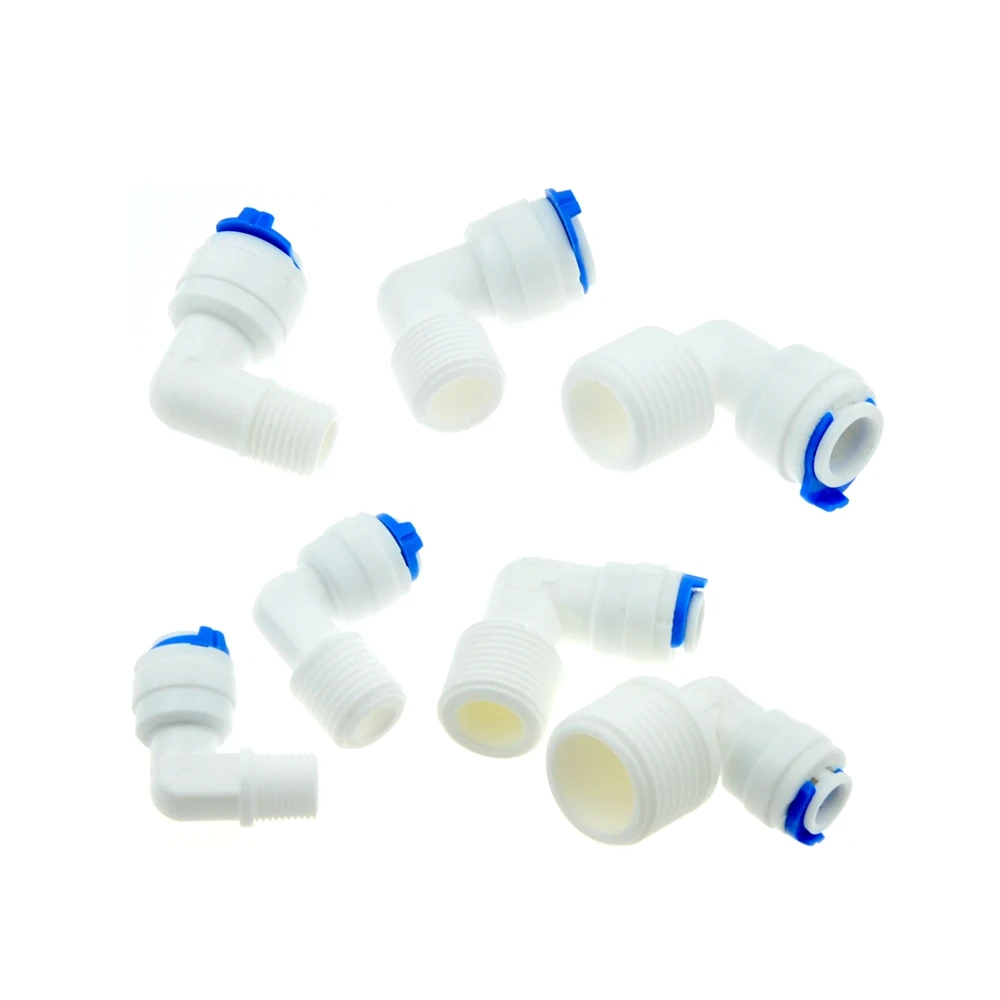 RO Water Elbow Quick Coupling Fitting 1/4\
