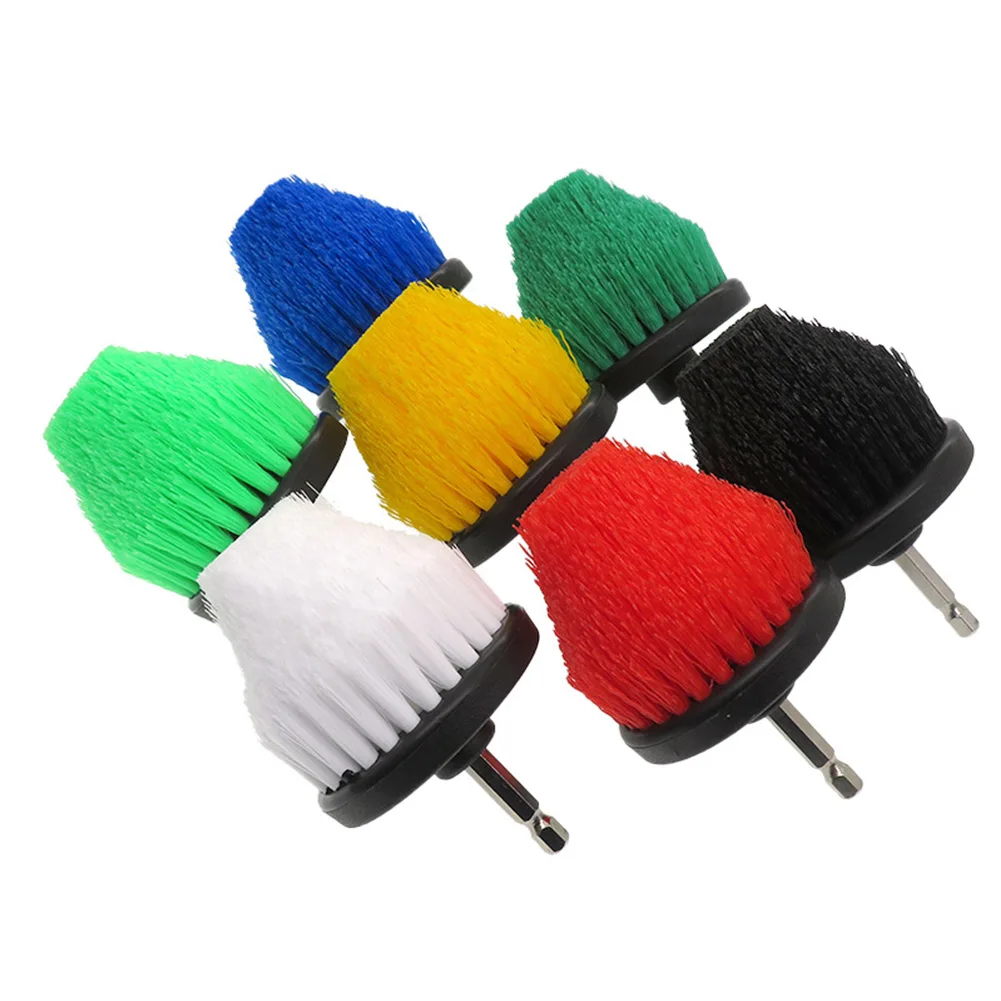 1PC Drill Brush Attachment Set Power Scrubber Brush With Drill Scrub Brush For Cleaning Showers Tubs Bathroom Tile Grout Carpet